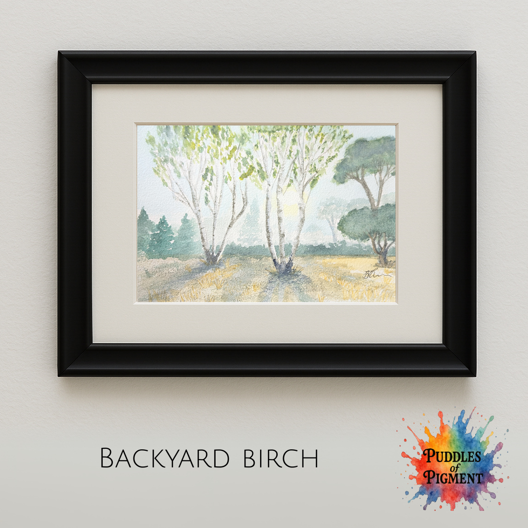 Backyard Birch