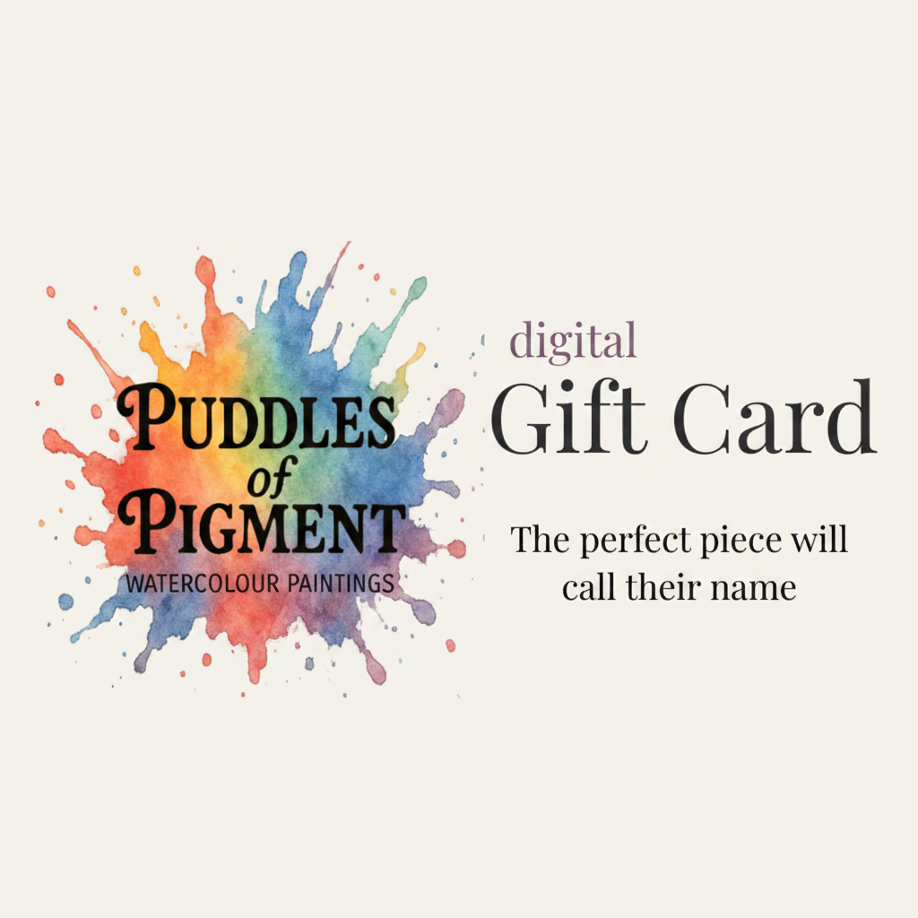 Puddles of Pigment Gift Card Square